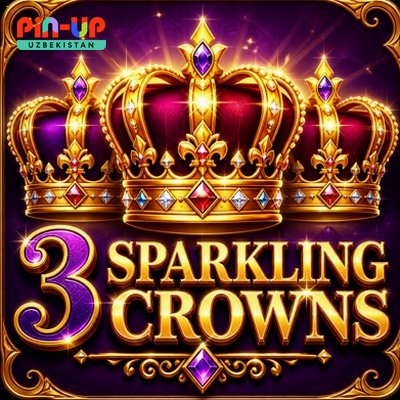 Eksklyuziv o‘yin «3 Sparkling Crowns» — lobby preview